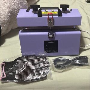 Purple Heat Press Machine